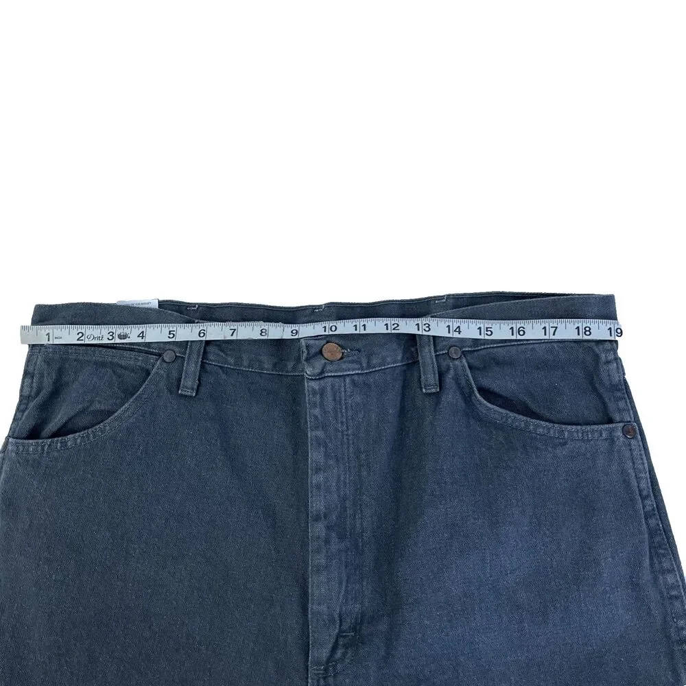 New Mens Wrangler Cowboy Cut 936 Slim Fit Denim‎ Jeans Sz 38x36 Gray NWT